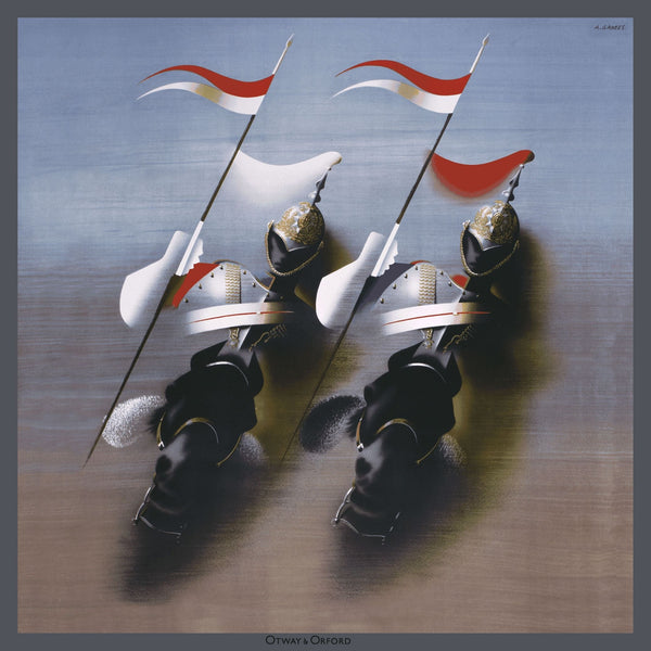 'Ride Ahead' ceremonial military silk pocket square by Otway & Orford